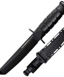 Cold Steel Leatherneck American Tanto 7In Fixed Blade Knife (Black Powder Coated)