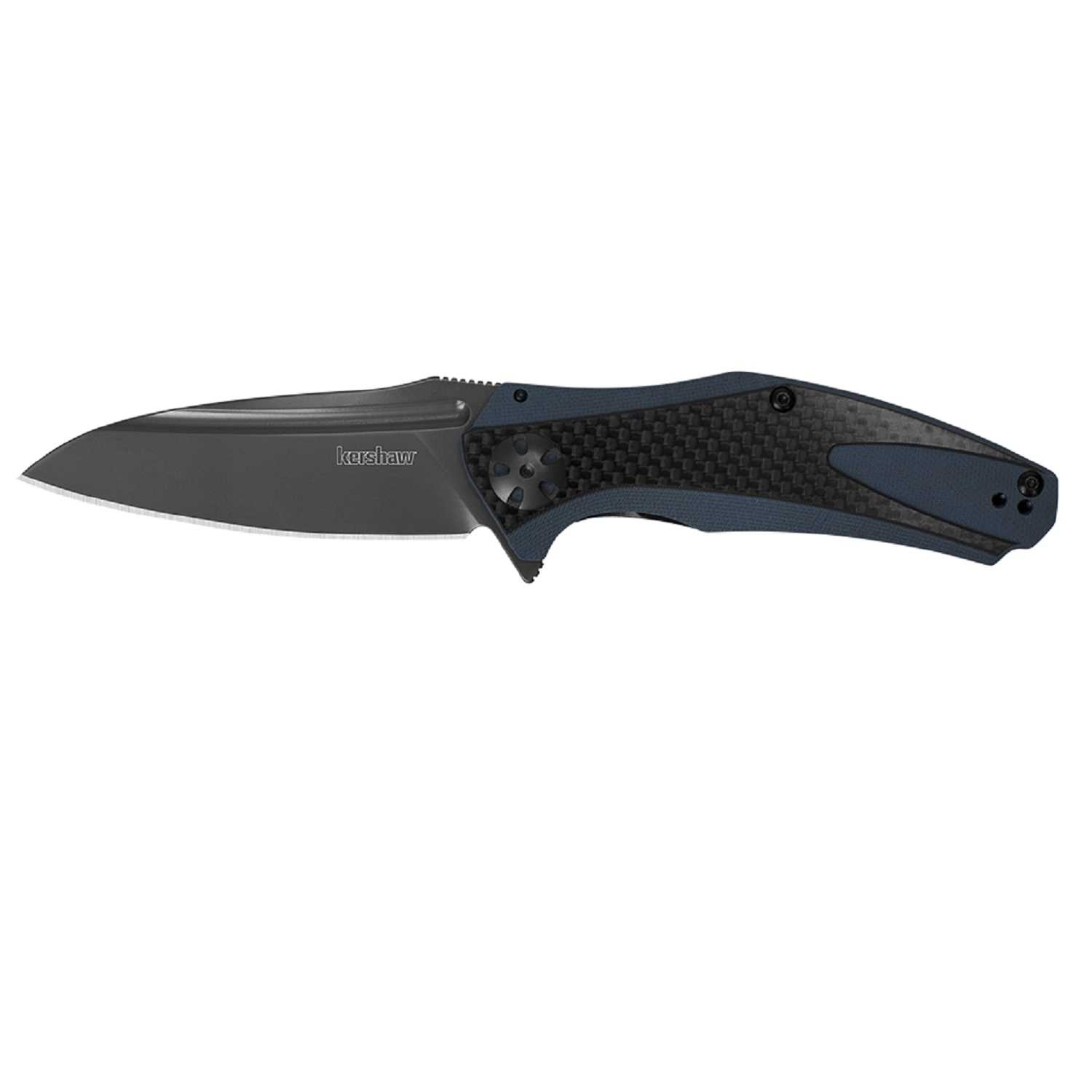 Kershaw Natrix Assisted 3.25 in Plain Carbon Fiber/G-10 Hndl