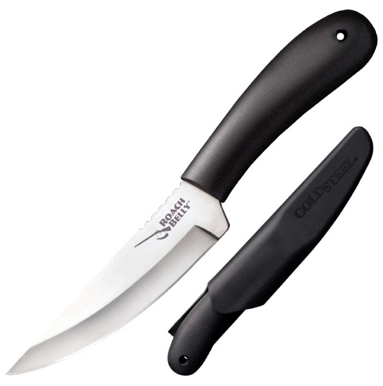 Cold Steel Roach Belly Fixed Blade 4.5in Plain Polymer Hndl