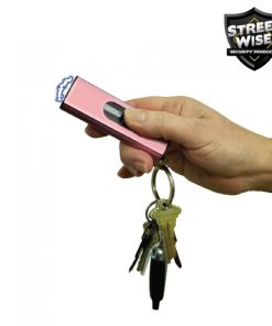 Cutting Edge Streetwise USB 22 mil Stun Gun Flashlight Pink