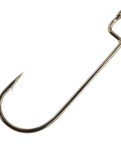 Gamakatsu Worm Offset Bronze Hook Size 4/0 25 Per Pack