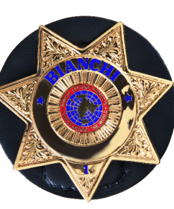 Model 7350-01 Badge Holder Round, Clip-On