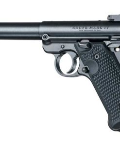 Hogue Ruger Mk Iv Piranha G10 Solid Black