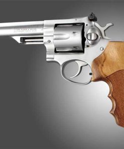 Hogue Gp100 Super Redhawk Goncalo Checkered (Genuine Exotic Goncalo Alves Wood)