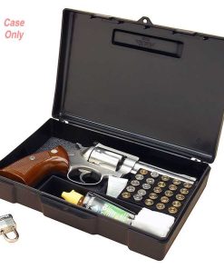 Mtm Pistol Handgun Long Term Storage Case 4 Inch Revolver Black