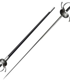 Cold Steel Cup Hilt Rapier Ribbed Shell Swept