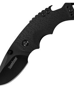 Kershaw Shuffle Folder 2.375 in Black Plain Black GFN Handle