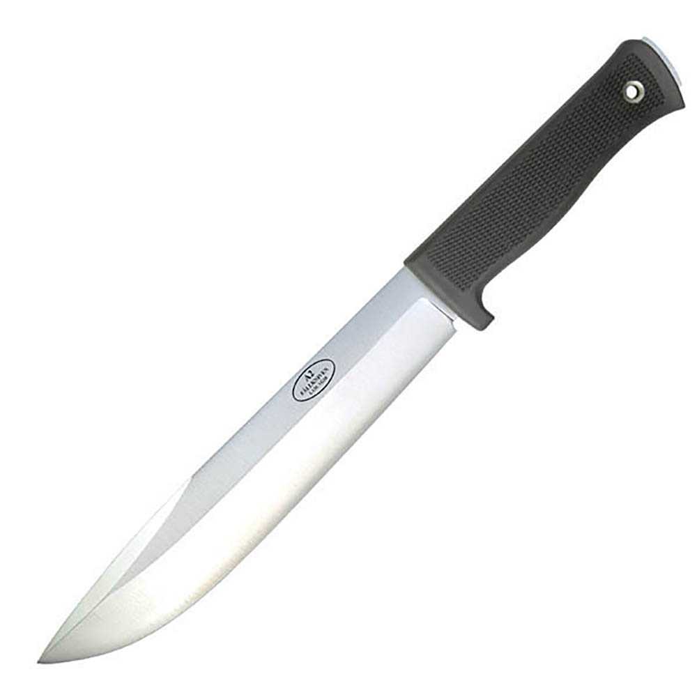 Fallkniven A2L Fixed Blade 7.9 in Satin Blade Leather Sheath