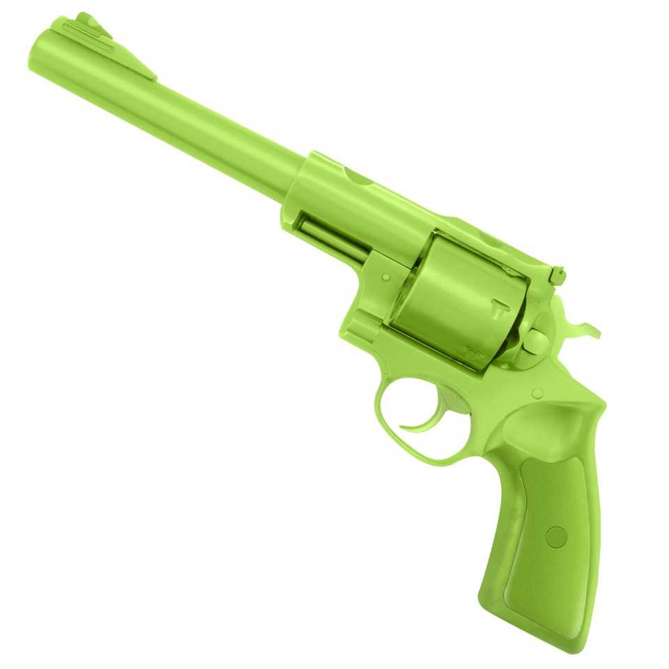 Cold Steel Ruger Super Redhawk Rubber Training Revolver (Green Colored Polypropylene)