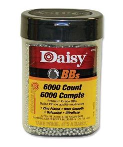 Daisy Outdoor Products 6000 Ct Bb Bottle Silver 4.5 Mm