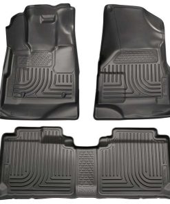 Husky Liners Front & 2Nd Seat Floor Liners Fits 2010-2017 Equinox/Terrain-Black