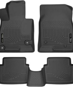 Husky Liners Front & 2Nd Seat Floor Liners Fits 14-18 Mazda 3 Hatchback/Sedan.
