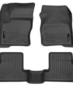 Husky Liners Front & 2Nd Seat Floor Liners  12-15 Ford Focus-Black