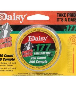 Daisy 250 Ct. Pointed Field Pellets .177 Pdq Silver 4.5Mm