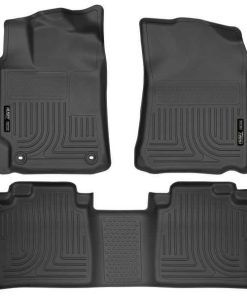 Husky Liners Front & 2Nd Seat Floor Liners  12-17 Toyota Camry-Black