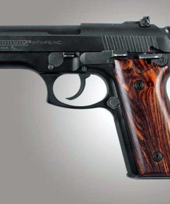 Hogue Taurus Pt99 Pt92 Pt100 Pt101 Smoothcocobolo Wood Grips With Decocker