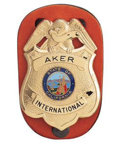 Clip-On Federal Badge Holder