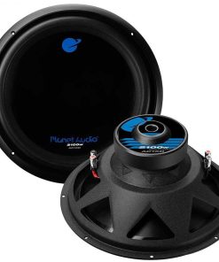 Planet Audio Anarchy 15" Woofer Dual 4 Ohm Voice Coil Black Poly Injection Cone,1