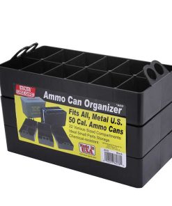 Mtm Ammo Can Organizer Insert - Sold As 3-Pack 22 Compartments Black