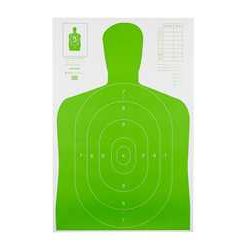 ACTION TGT HIVIS FLOR GRN B27E 100PK