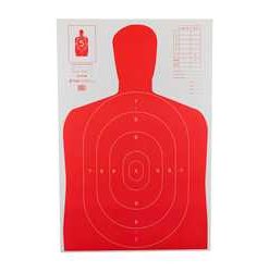 ACTION TGT HIVIS FLOR RED B27E 100PK