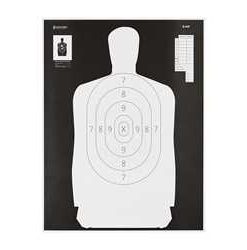 ACTION TGT B34 BLK/WHT SILHO 100PK