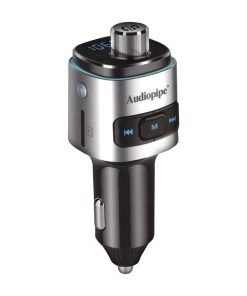 Audiopipe 3 in 1 Bluetooth Car Charger with FM Transmitter