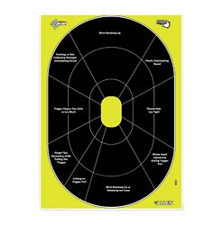 ALLEN EZ AIM 12"X18" HG TRAINER 8PK