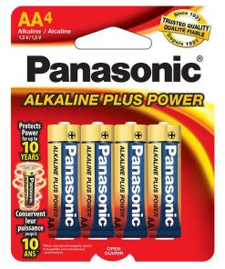 Panasonic Alkaline Size "Aa" Plus Power (4-Pack),1