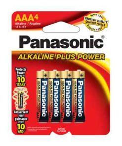Panasonic Aaa4 Alkaline Plus Power