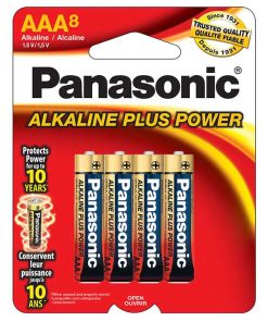 Panasonic Aklaline Size "Aaa" Plus Power (8-Pack),1