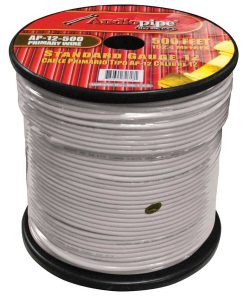 Audiopipe 12 Gauge 500Ft Primary Wire White
