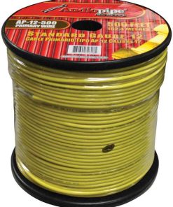 Audiopipe 12 Gauge 500Ft Primary Wire Yellow
