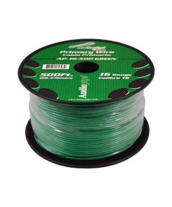 Audiopipe 16 Gauge 500Ft Primary Wire Green