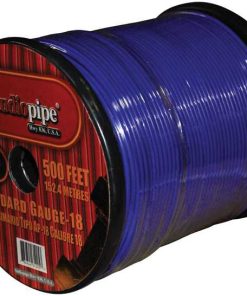 (Pw18) Audiopipe 18Ga Wire 500' Blue