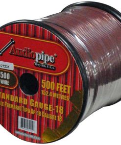 Audiopipe 18 Gauge 500Ft Primary Wire Brown