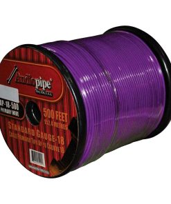 (Pw18) Audiopipe 18Ga Wire 500' Purple