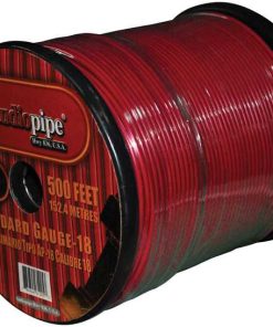 Remote Wire Audipipe 18Ga 500' Red