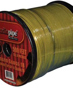 Remote Wire Audipipe 18Ga 500' Yellow
