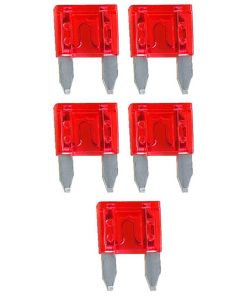 Audiopipe Ast Fuse 10Amp 25 Pack Mini Blade; Blister Pack Audiopipe