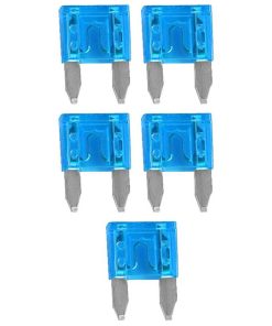 Ast Fuse 15Amp 25 Pack Mini Blade; Blister Pack Audiopipe
