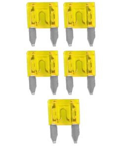 Audiopipe Ast Fuse 20Amp 25 Pack Mini Blade; Blister Pack Audiopipe