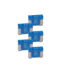 Audiopipe 15A Low Profile Mini Fuse 10 Pack