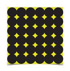 B/C Sht-N-C Rnd Tgt 432-1"