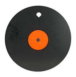 B/C 10" GONG ONE HOLE 3/8" AR500 STL