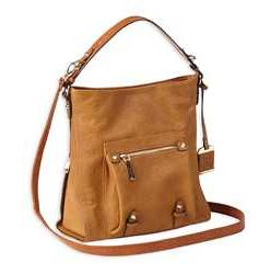 Bulldog Hobo Anna Purse Cognac