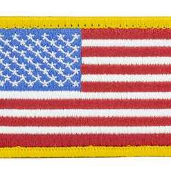 Bh Patch American Flag W/H&L R/W/B