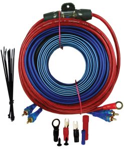 AUDIOPIPE 8 Gauge Amplifier Wiring Kit - 1500WATTS W/RCA CABLES
