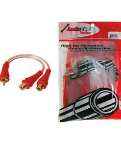 Rca Splitter 1M-2F Audiopipe 1 Bag Of 10= 1 Unit *Bmsgym2F*