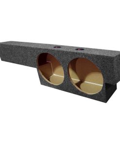 Empty Woofer Box Ford Supercab '00-'03; Dual 10"; Under Seat Upfire,1